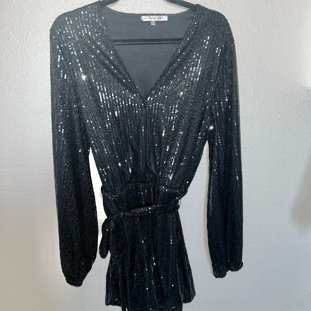 Saints & Hearts Sequin Romper